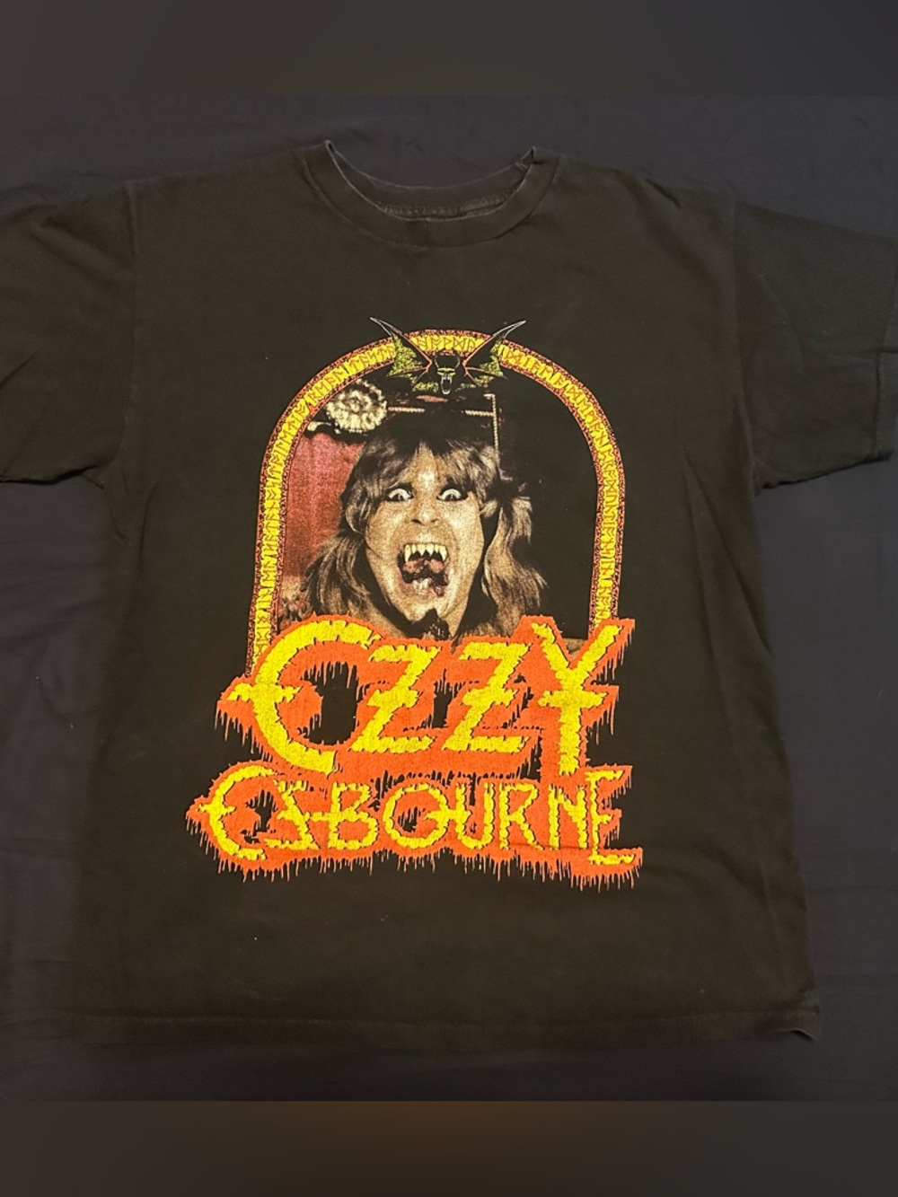 Ozzy Osbourne Black Graphic T‑Shirt